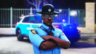 PLAYING as a State Trooper in Diverse Roleplay GTA 5 RP