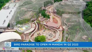 Bird Paradise to open in Mandai in Q2 of 2023 and will have eight walk-in aviaries