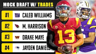2024 NFL Mock Draft with Trades
