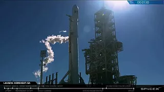 SpaceX Falcon 9 launches Koreasat-5A and Falcon 9 first stage landing