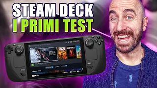 Steam Deck è INCREDIBILE: i primi test della console Valve