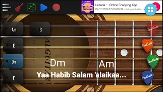 SHOLLALLAHU 'ALA MUHAMMAD || REAL GUITAR COVER