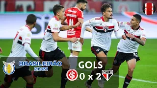 Gols - Internacional 0x2 São Paulo - 10ª Rodada Brasileirão 2021