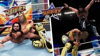 WWE SummerSlam 2021: Edge vs Seth Rollins | Prediction Highlights - WWE 2K20