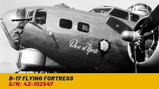 Last Mission of B-17 "Rose of York"