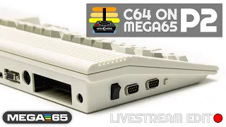 Part II: Playing the C64 demos from the MEGA65 on boarding SD Card