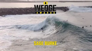 Sage Burke 3 - Boardriding Wave of the Year Entry - Wedge Awards 2021