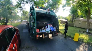 Area 6 recycle pickup 7/11/2022 Pt.5