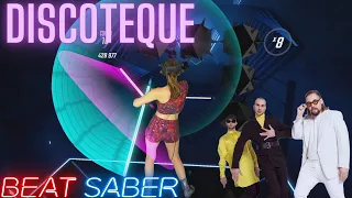 Beat Saber | The Roop – Discoteque (Eurovision 2021)  Expert+ First Attempt | Mixed Reality