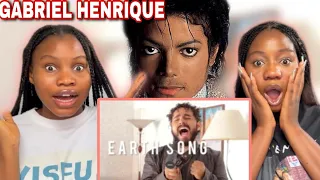 Earth song - Gabriel Henrique ( cover Micheal Jackson ) | REACTION