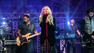 Avril Lavigne - When Youre Gone - Live on David Letterman 09/05/2007 HD