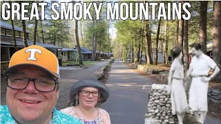 Great Smoky Mountains Let's Explore Elkmont History / Troll Bridge / Millionaires Row 2024