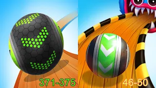 Going Balls VS Sky Rolling Ball 3D Android iOS Gameplay (Level 371-375)