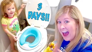 🚽 3 DAY POTTY TRAINING BEGINS! 💩