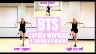 BTS Cardio Workout | 3 Levels of Impact