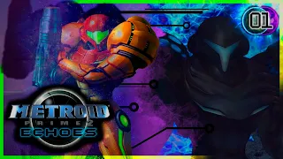 Literally A Horror Game 😳 - Metroid Prime 2 Echoes Full Blind Playthrough [1]