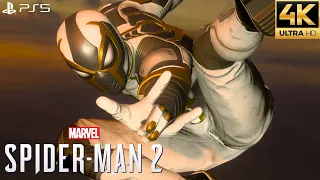 Marvel's Spider-Man 2 PS5 - Saving Lives Suit Free Roam Gameplay (4K 60FPS)