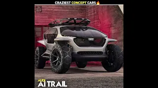 Top 5 Crazy Concept Cars In World 🏍️ || Mr Unknown Facts || #shorts
