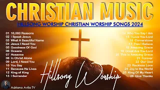 Best Worship Songs 2024 Playlist 🎵 Non Stop Christian Gospel Music Lyrics 🙏 10,000 Reasons,... #181