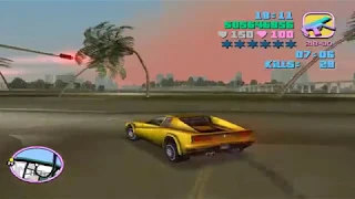 GTA Vice City - Do Vigilante Missions Without Any Weapons | Solid Granet Car