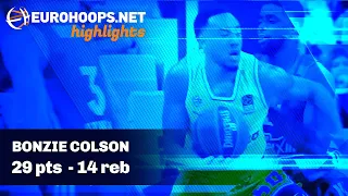 Panathinaikos Athens-Maccabi Playtika Tel Aviv 88-86: Bonzie Colson (29 points, 14 rebounds)