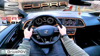 Seat Leon Cupra 300 5F 2017 | 300HP-380NM | POV TEST DRIVE, POV ACCELERATION, POV REVIEW | #DrivePOV