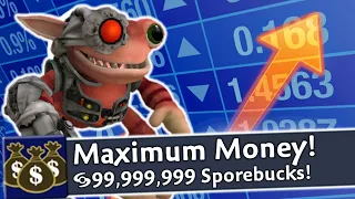 Getting Maximum Money in Spore Speedrun