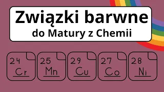 Ważne kolory związków do Matury z Chemii