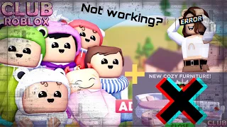 Not working!? Too many bugs in new update? || Club roblox Av’s Lov  #clubroblox #Avlove *read desc*