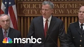 NYC Police Vs. Mayor De Blasio | All In | MSNBC
