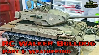 RC 1/16 Walker Bulldog Weathering Part 1