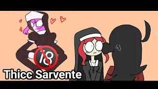 Sarv kinda looking thicc 😏 (jk) / short animation meme / Ft. Sarvente, Narji, and Beatrice