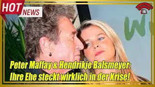 Peter Maffay & Hendrikje Balsmeyer: Ihre Ehe steckt wirklich in der Krise!