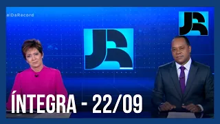 Assista à íntegra do Jornal da Record | 22/09/2020