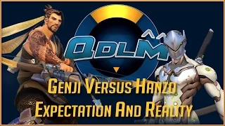 Overwatch - Genji Vs Hanzo / Expectation and Reality