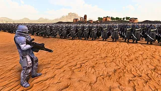 1 SUPER MACHINE GUN SOLDIER  vs 1,300,000 MONGOLIAN  !! | Ultimate Epic Battle Simulator 2 | UEBS 2