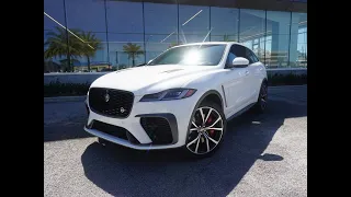 NEW 2022 Jaguar F-Pace SVR (5.0L V8) - Stock# J691200