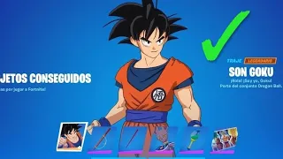 Me compro a Son Goku en fortnite