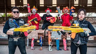 LTT Films : Silver Flash S.E.A.l X Nerf Guns Fight Attack Rebel Squad Rocket Mask Anonymous Insider