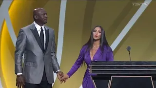 Vanessa Bryant delivers an unforgettable speech as Kobe Bryant gets inducted in the Hall of Fame
