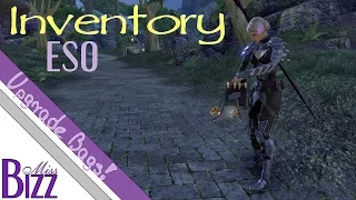 Inventory in Elder Scrolls Online - Bank, Backpacks and Crafting Bags! How to upgrade ESO inventory