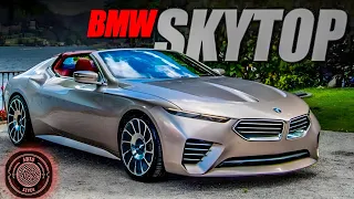 BMW reveals Skytop Concept, a sleek two-seater based on the 8 Series that will launch next year