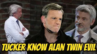 YR Spoilers Shock Tucker discovers Alan's evil twin brother - warning Traci to return to Genoa