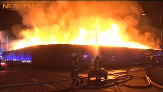 Großbrand Recyclingbetrieb Stuhr-Brinkum