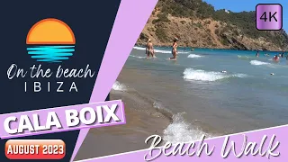 Cala Boix in August Beach Walk YouTube 4K