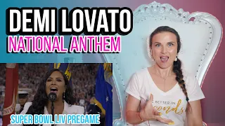 Vocal Coach Reacts to Demi Lovato -National Anthem | Super Bowl