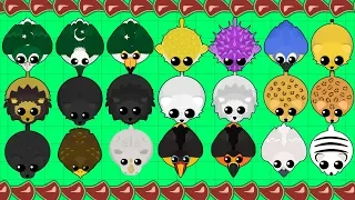 Mope.io ALL RARE ANIMALS EVOLUTION (All Updates 2018-2019)