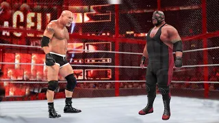 Goldberg vs Vader Hell in a Cell Match