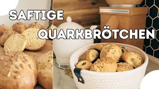 Leckere Quarkbrötchen selber machen 🍞 Einfaches Rezept mit Schritt für Schritt Anleitung