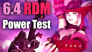 6.4 Red Mage/RDM - Power Test & Rotation